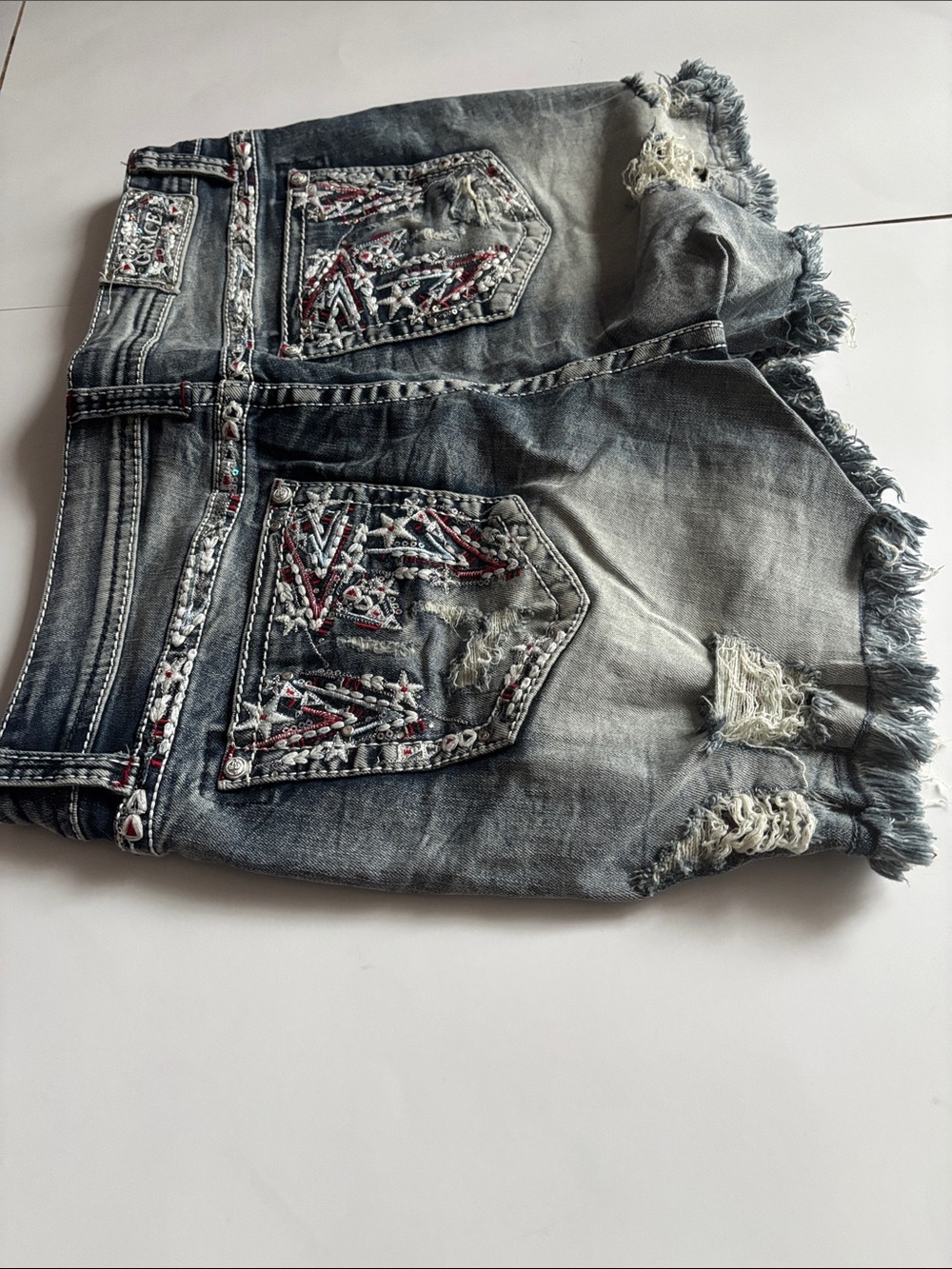 Grace Denim Shorts - Picture 5 of 9
